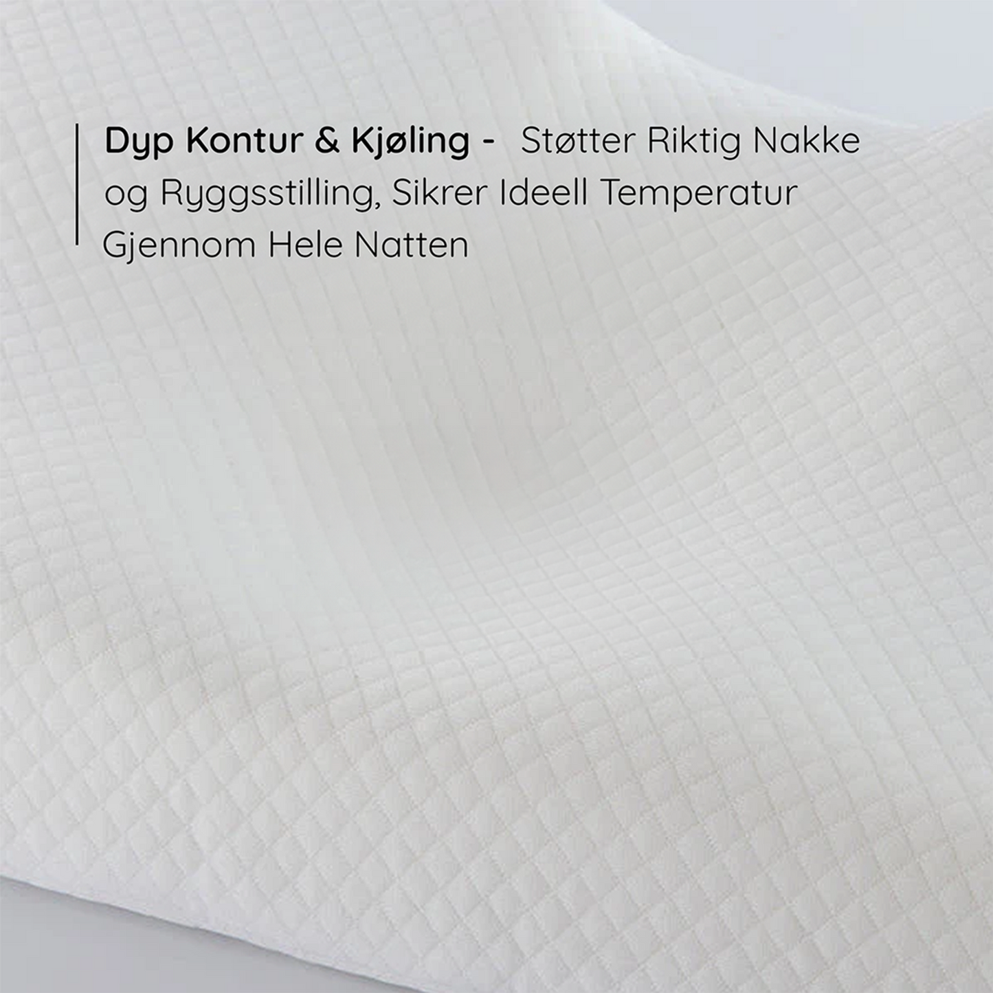 Komfortpute - Drømmeputa - Ergonomisk